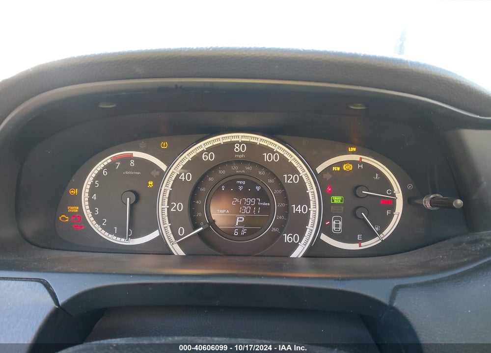 2013 HONDA ACCORD EX-L VIN: 1HGCR2F8XDA265375