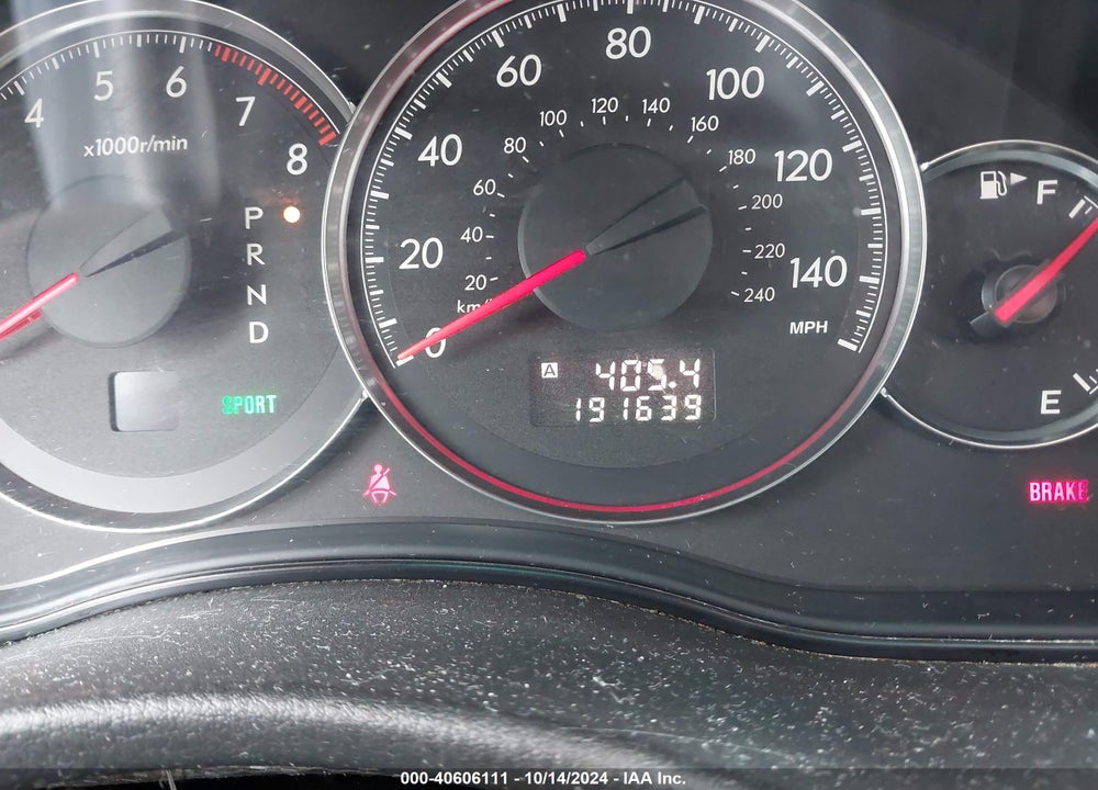 2009 SUBARU OUTBACK 2.5I VIN: 4S4BP61C897325267