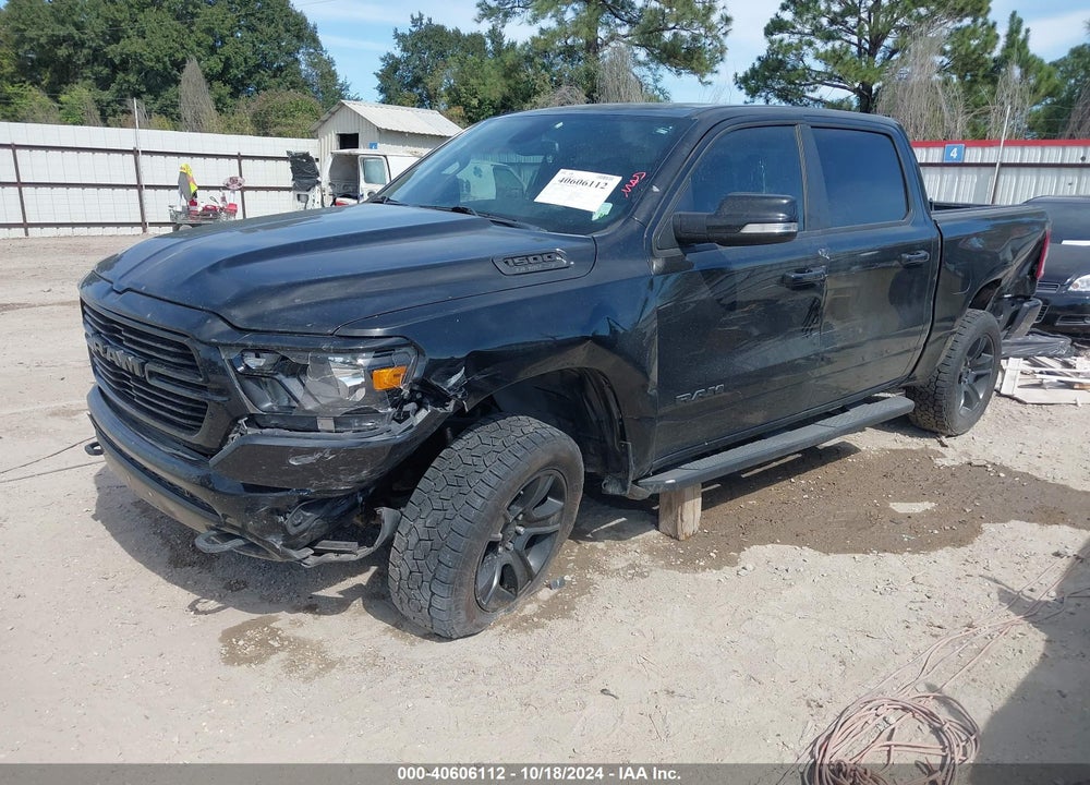2020 RAM 1500 BIG HORN 4X4 5'7 BOX VIN: 1C6SRFFT0LN211622