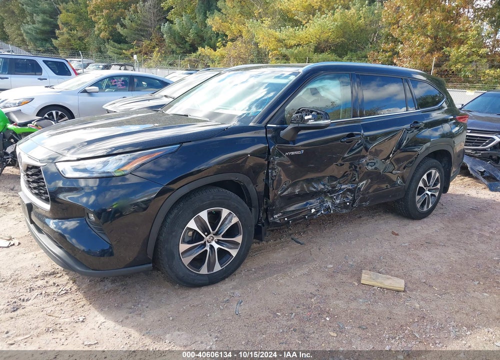 2020 TOYOTA HIGHLANDER HYBRID XLE VIN: 5TDGBRCH2LS507076