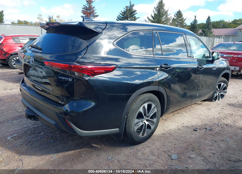 2020 TOYOTA HIGHLANDER HYBRID XLE VIN: 5TDGBRCH2LS507076
