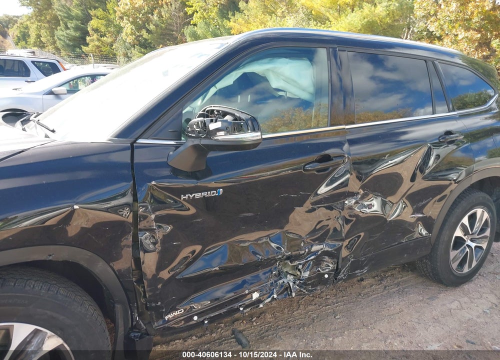 2020 TOYOTA HIGHLANDER HYBRID XLE VIN: 5TDGBRCH2LS507076