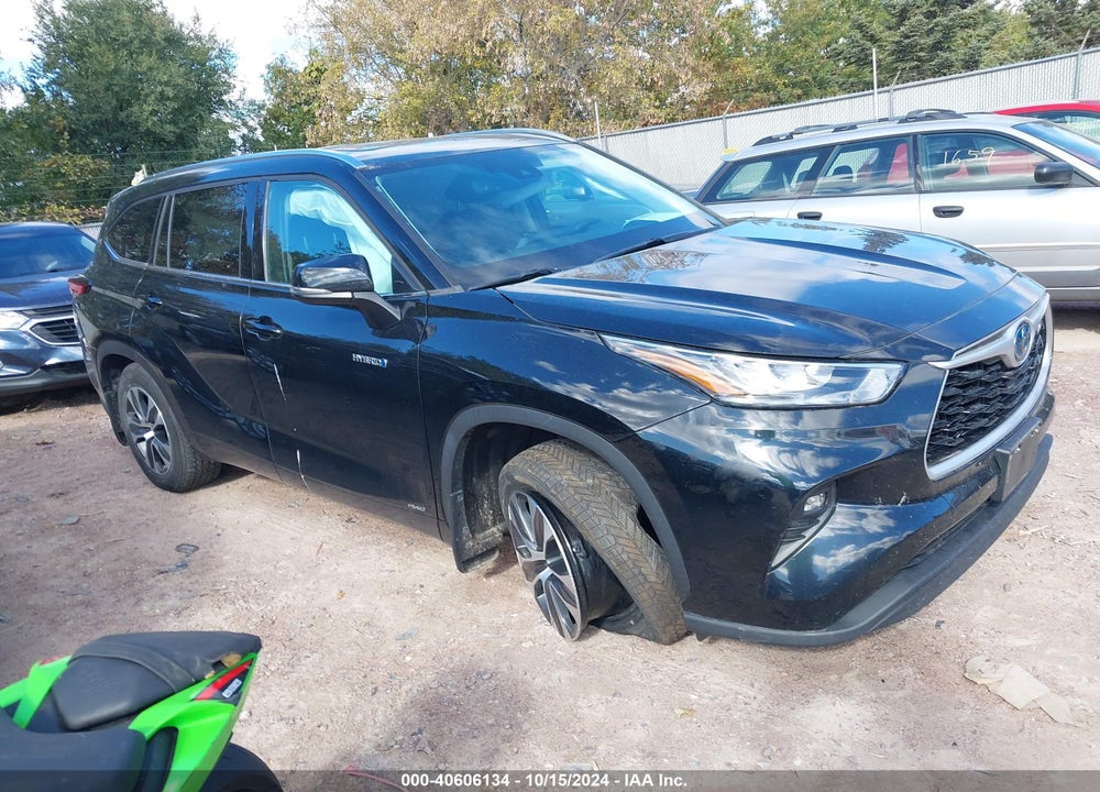 2020 TOYOTA HIGHLANDER HYBRID XLE VIN: 5TDGBRCH2LS507076