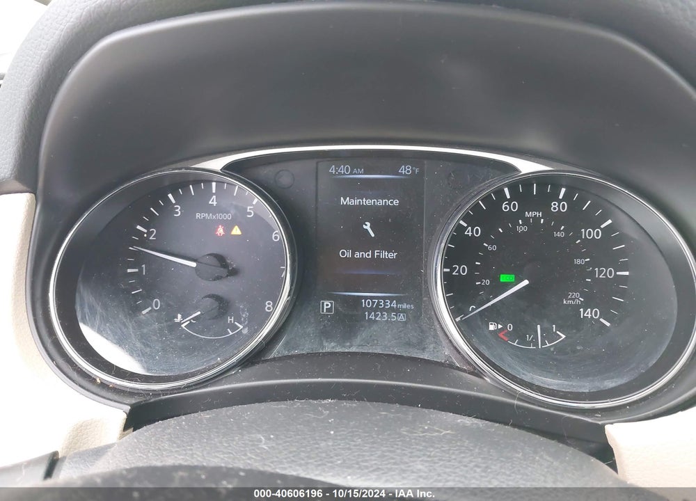 2016 NISSAN ROGUE SV VIN: 5N1AT2MV6GC877304