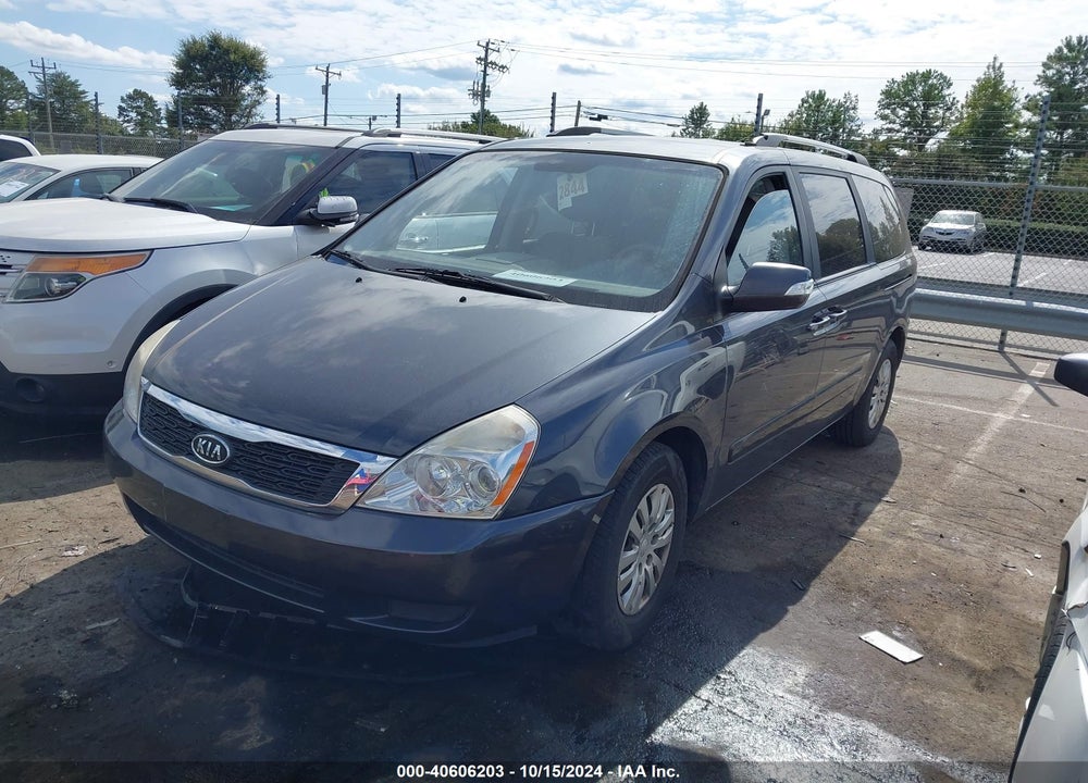 2012 KIA SEDONA LX VIN: KNDMG4C73C6477813