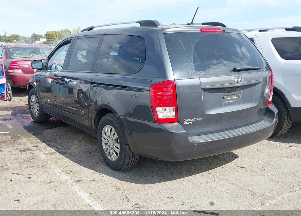 2012 KIA SEDONA LX VIN: KNDMG4C73C6477813