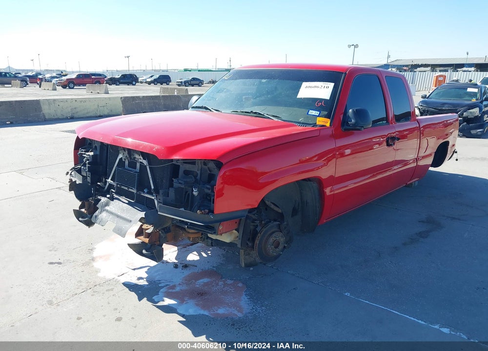 2005 CHEVROLET SILVERADO 1500 LS VIN: 2GCEC19V651316726