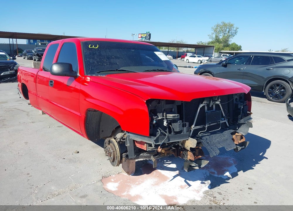 2005 CHEVROLET SILVERADO 1500 LS VIN: 2GCEC19V651316726