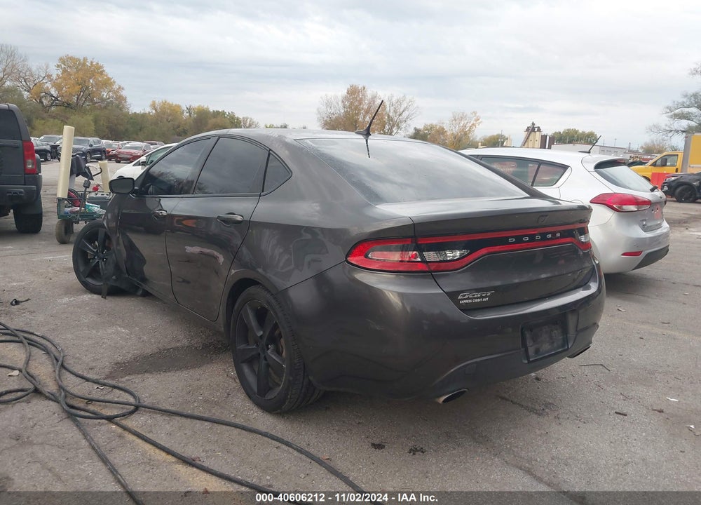 2016 DODGE DART SXT VIN: 1C3CDFBB7GD531416