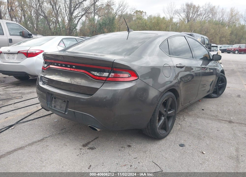 2016 DODGE DART SXT VIN: 1C3CDFBB7GD531416