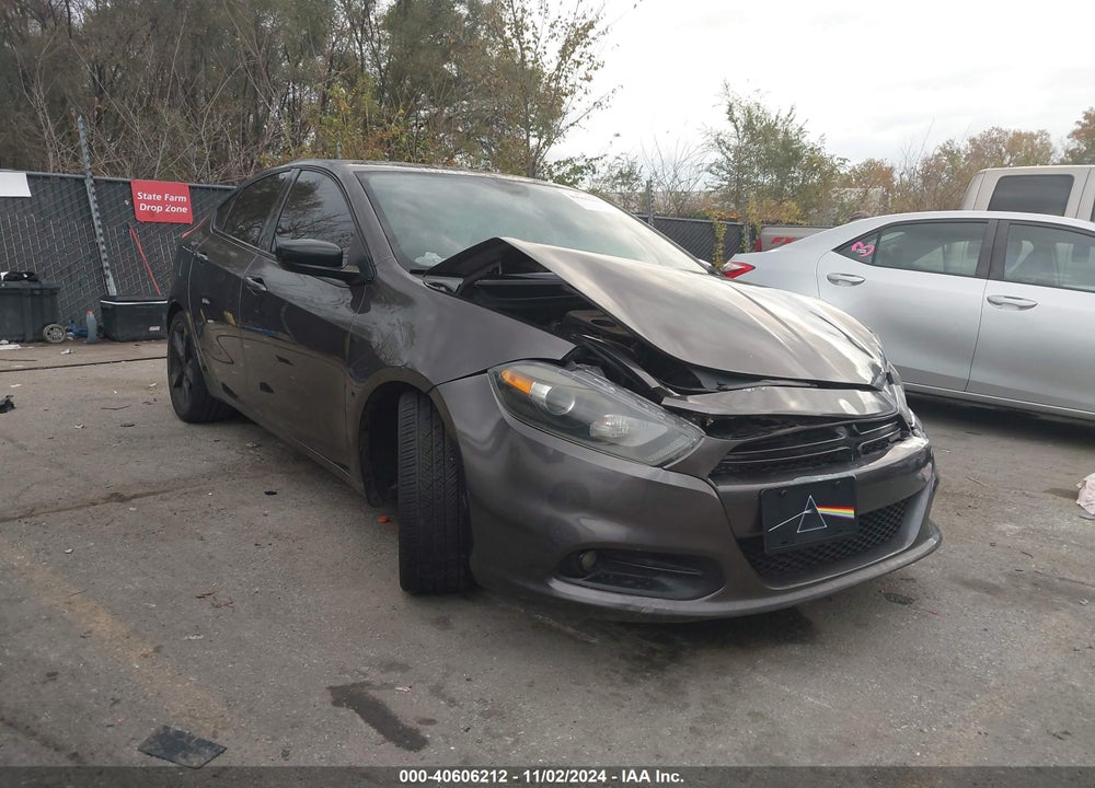 2016 DODGE DART SXT VIN: 1C3CDFBB7GD531416