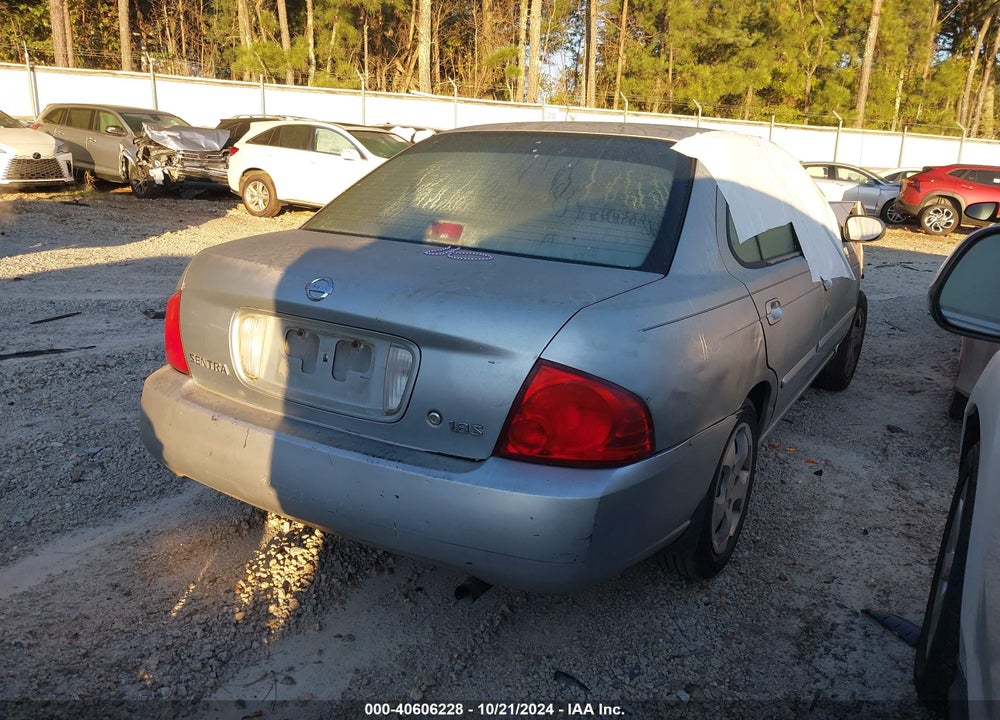 2004 NISSAN SENTRA 1.8S VIN: 3N1CB51D44L464233