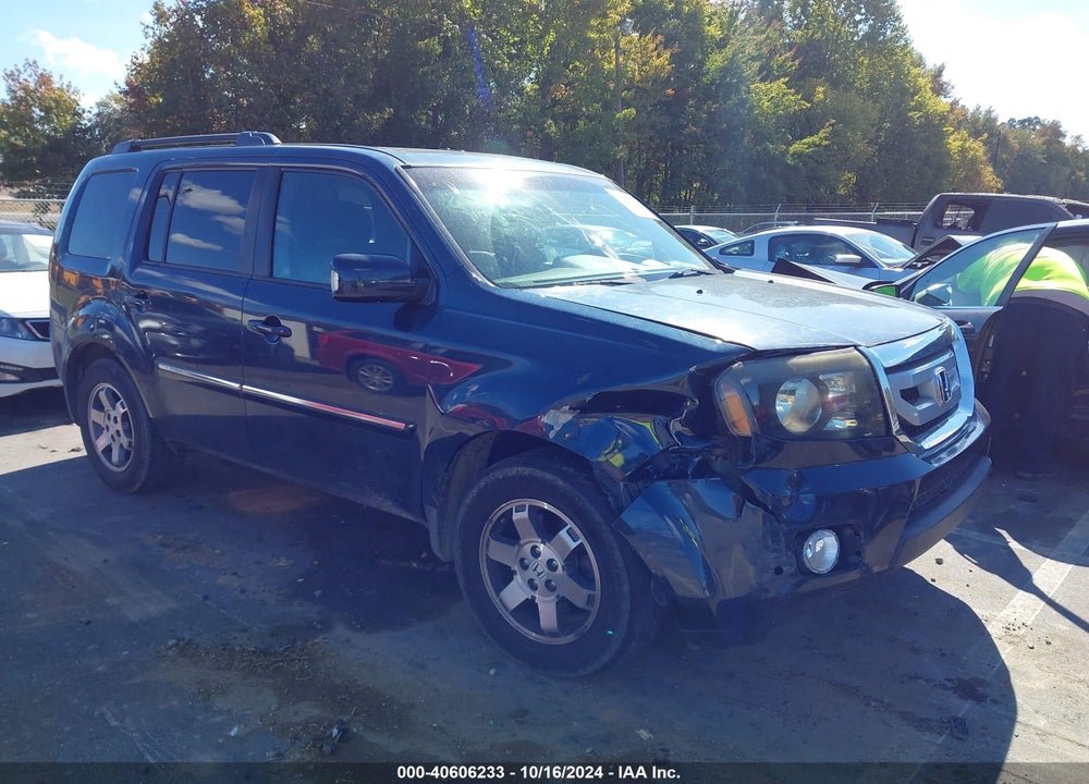 2009 HONDA PILOT TOURING VIN: 5FNYF48919B035981