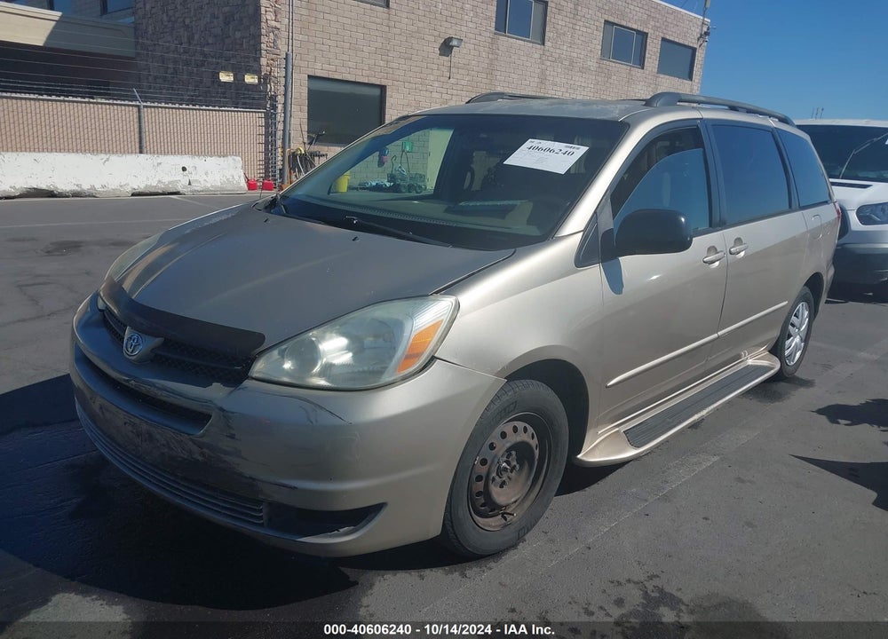 2005 TOYOTA SIENNA LE VIN: 5TDZA23C35S270852