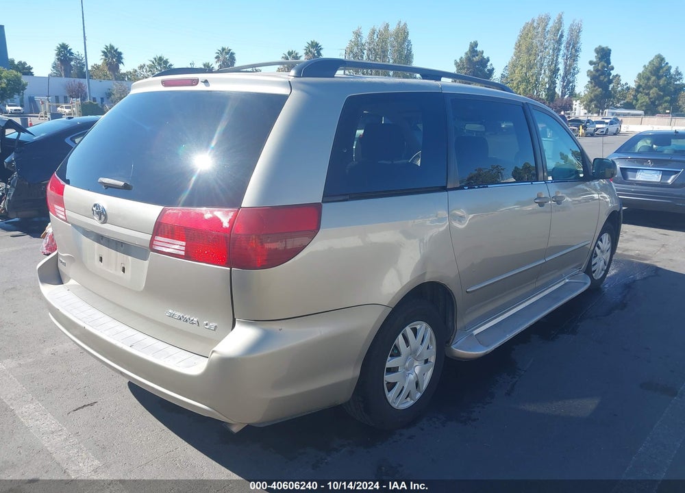 2005 TOYOTA SIENNA LE VIN: 5TDZA23C35S270852
