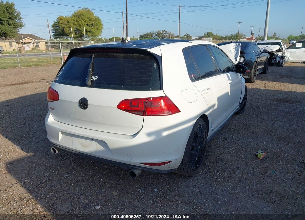 2017 VOLKSWAGEN GOLF GTI VIN: 3VW447AU9HM050188