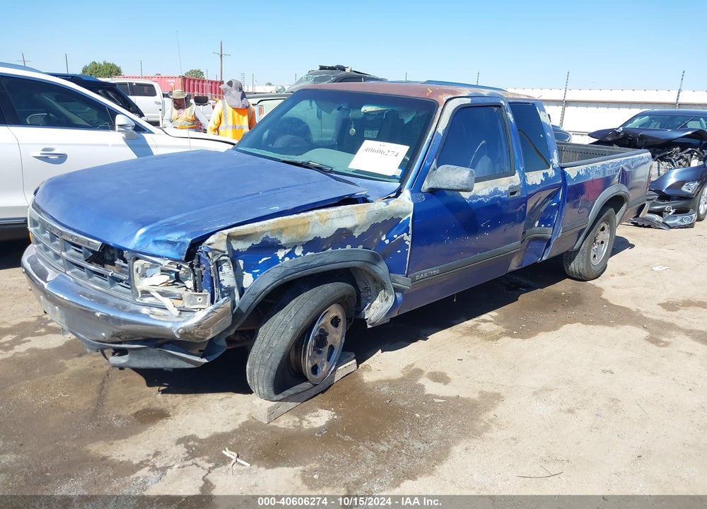 1996 DODGE DAKOTA VIN: 1B7GL23X1TS601713