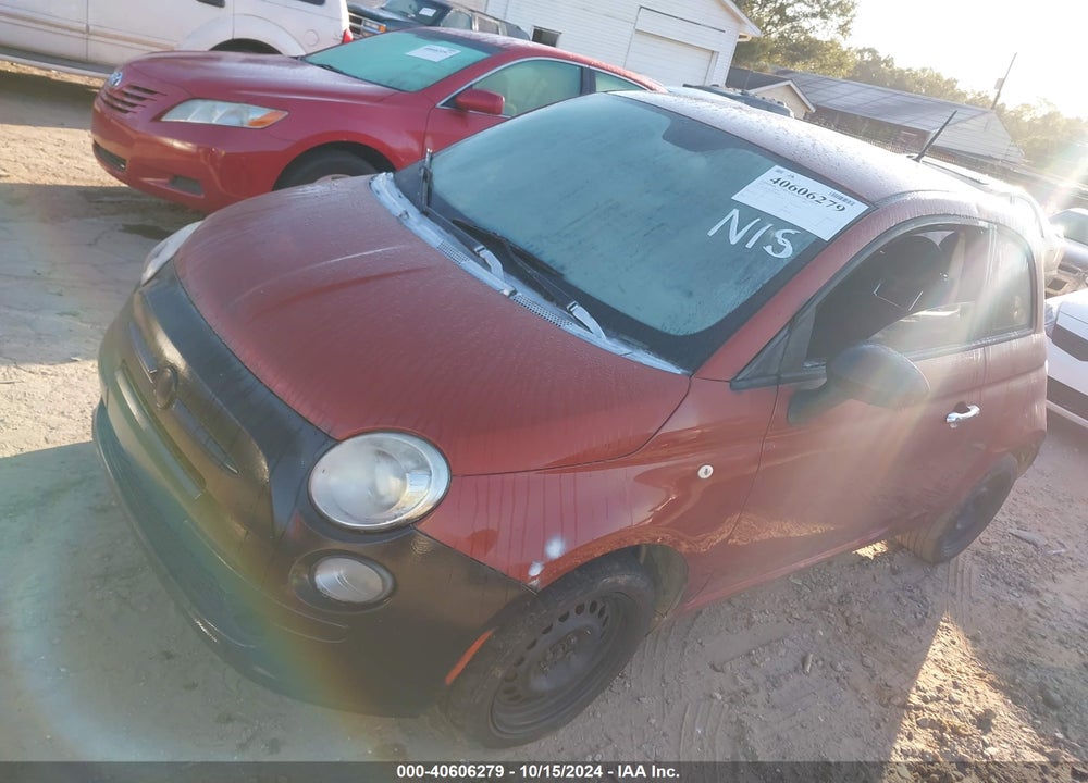 2013 FIAT 500 POP VIN: 3C3CFFAR6DT688806