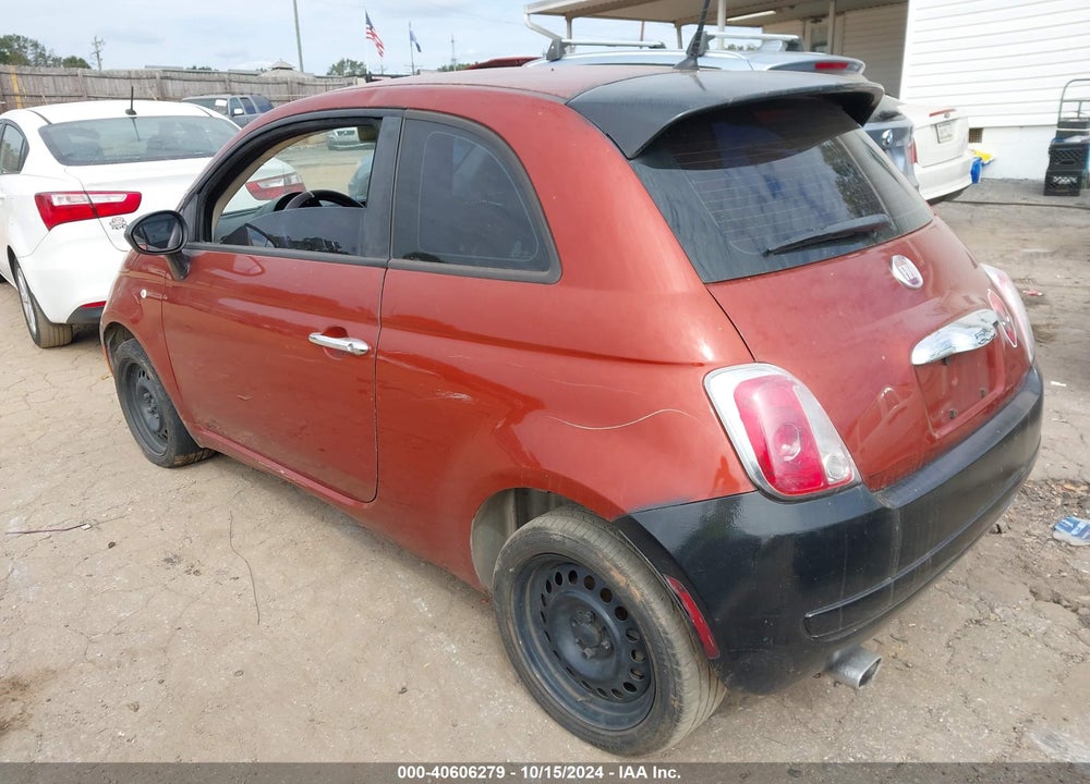 2013 FIAT 500 POP VIN: 3C3CFFAR6DT688806