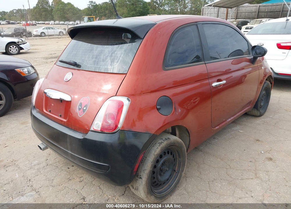 2013 FIAT 500 POP VIN: 3C3CFFAR6DT688806