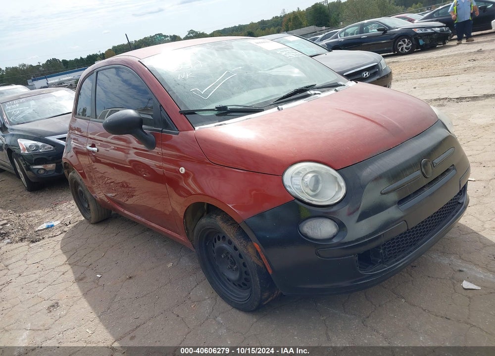 2013 FIAT 500 POP VIN: 3C3CFFAR6DT688806