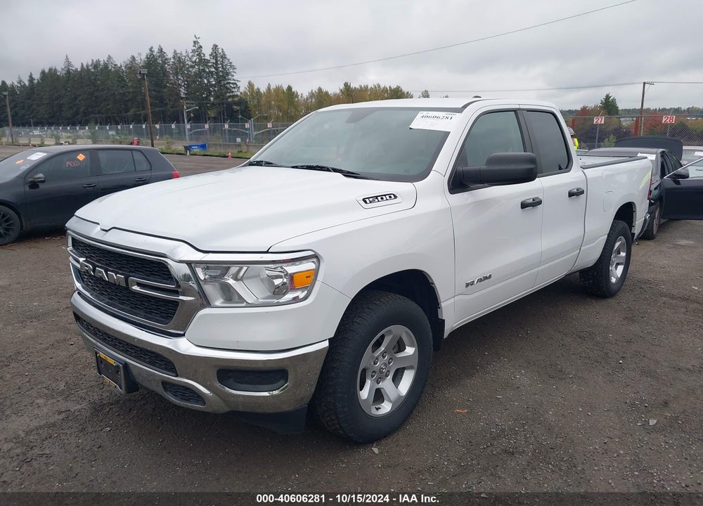 2019 RAM 1500 TRADESMAN 4X4 6'4 BOX VIN: 1C6RRFCG6KN753716
