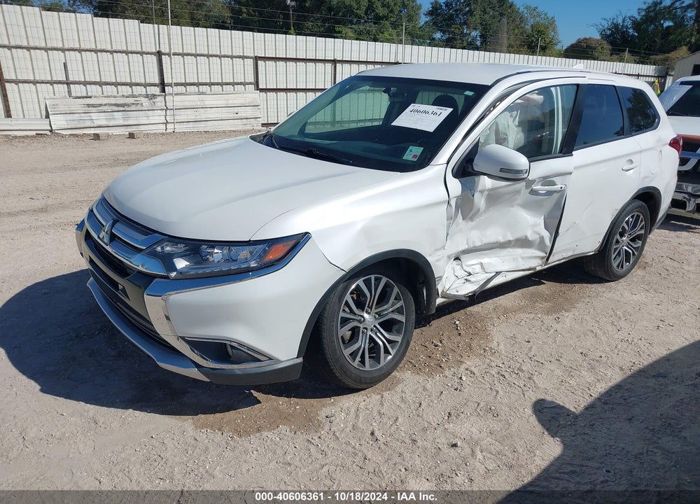 2018 MITSUBISHI OUTLANDER SE VIN: JA4AD3A3XJZ041536
