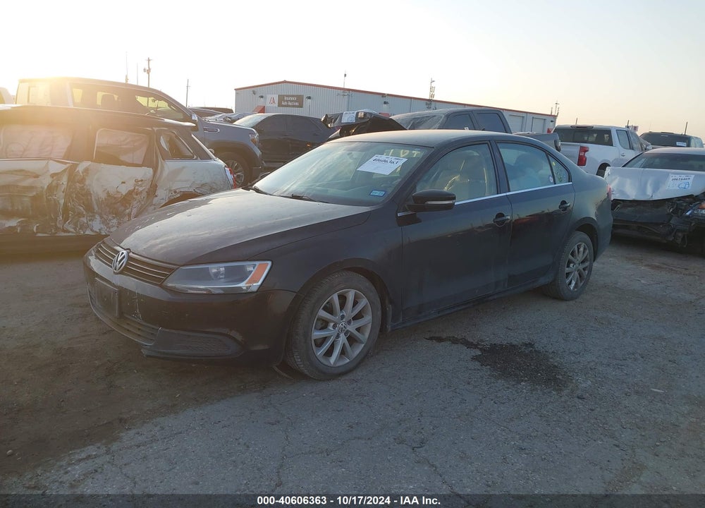 2014 VOLKSWAGEN JETTA 1.8T SE VIN: 3VWD07AJ3EM444041