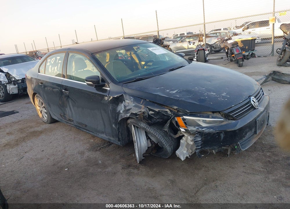 2014 VOLKSWAGEN JETTA 1.8T SE VIN: 3VWD07AJ3EM444041