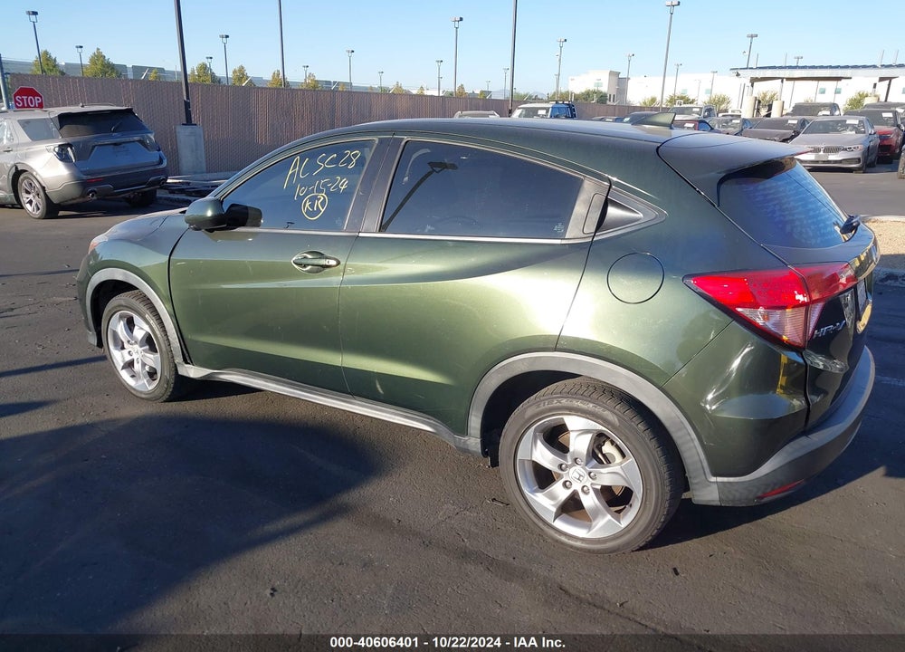 2018 HONDA HR-V LX VIN: 3CZRU5H32JG701945
