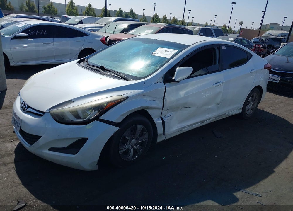 2016 HYUNDAI ELANTRA SE VIN: 5NPDH4AE8GH719425
