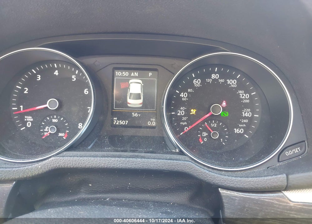2017 VOLKSWAGEN PASSAT 1.8T SE VIN: 1VWGT7A39HC083166