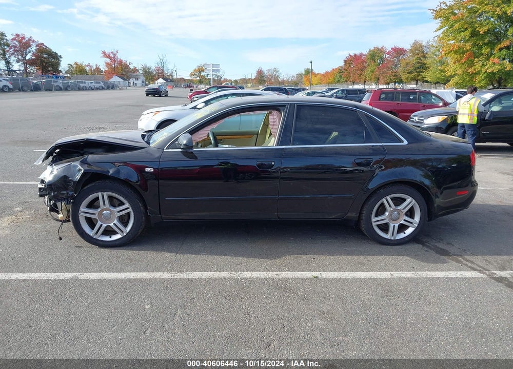 2006 AUDI A4 2.0T VIN: WAUDF78E46A039411
