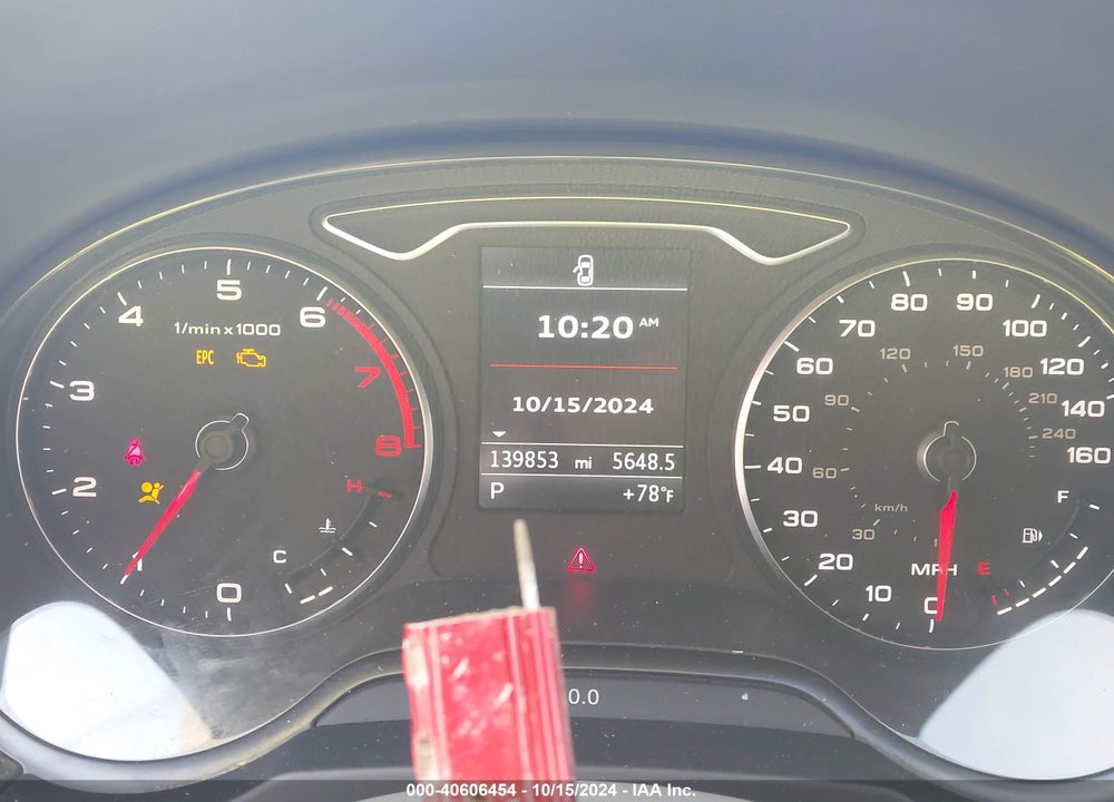 2015 AUDI A3 2.0T PREMIUM VIN: WAUEFGFF9F1038304