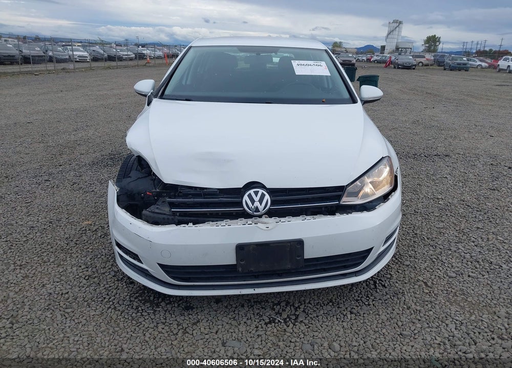 2015 VOLKSWAGEN GOLF TDI S 4-DOOR VIN: 3VW2A7AU4FM051780