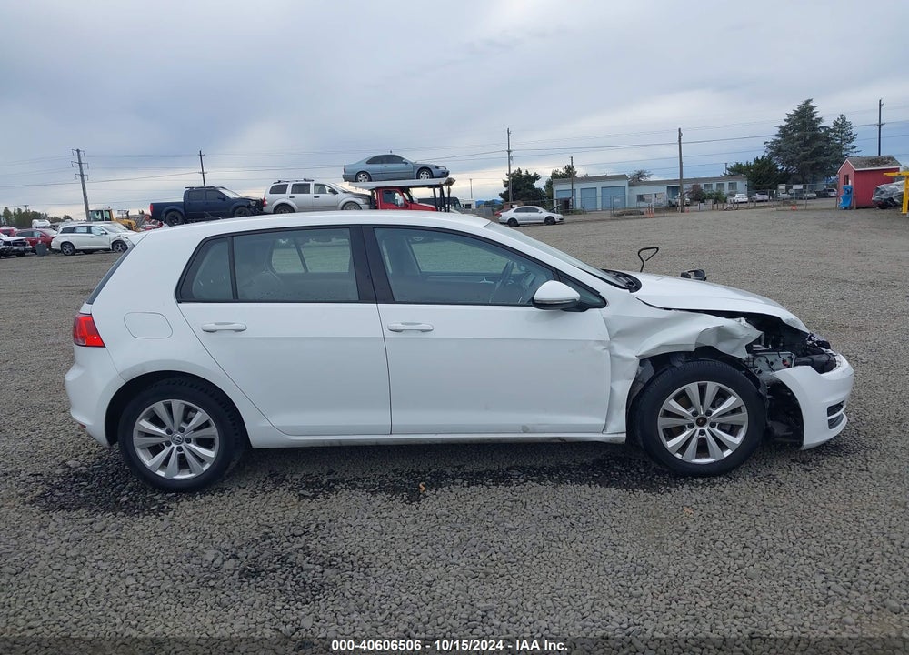 2015 VOLKSWAGEN GOLF TDI S 4-DOOR VIN: 3VW2A7AU4FM051780