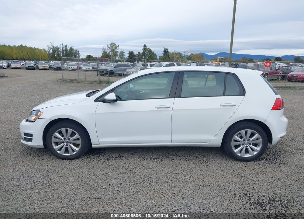 2015 VOLKSWAGEN GOLF TDI S 4-DOOR VIN: 3VW2A7AU4FM051780