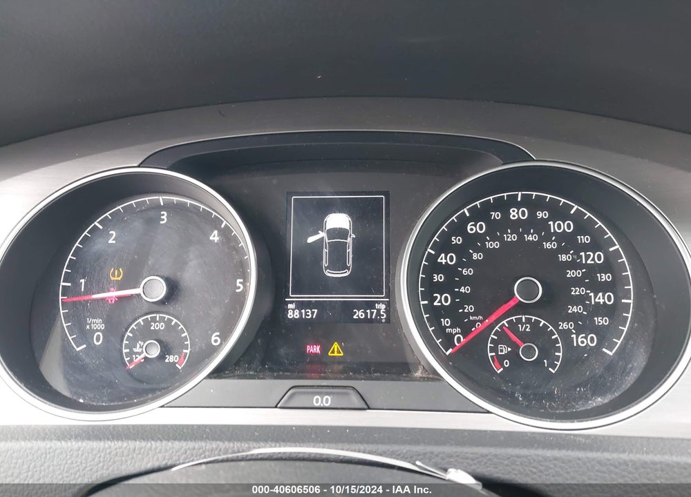 2015 VOLKSWAGEN GOLF TDI S 4-DOOR VIN: 3VW2A7AU4FM051780