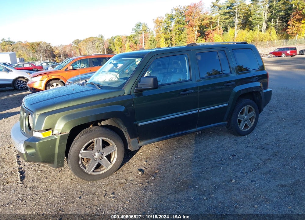 2008 JEEP PATRIOT LIMITED VIN: 1J8FF48WX8D554023
