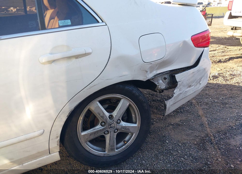 2005 HONDA ACCORD 2.4 EX VIN: 1HGCM567X5A060907