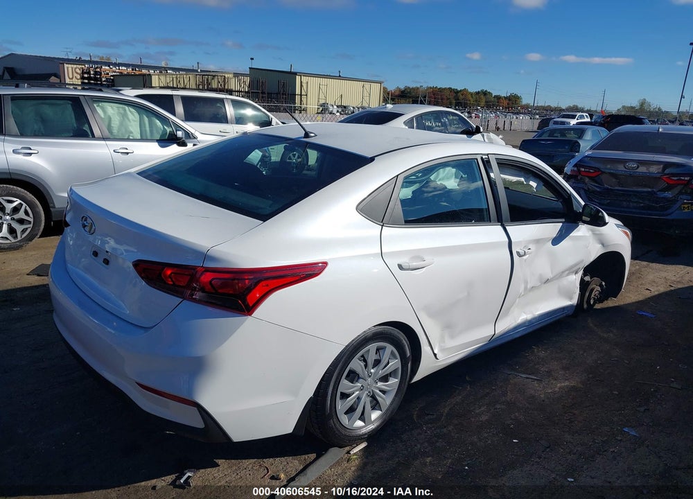 2022 HYUNDAI ACCENT SE VIN: 3KPC24A69NE176867