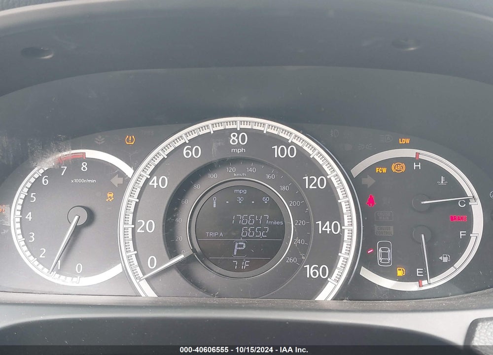 2013 HONDA ACCORD EX-L VIN: 1HGCR2F80DA065847