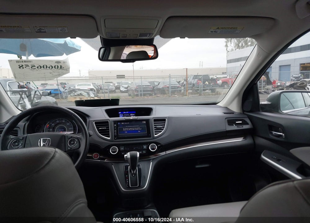 2015 HONDA CR-V TOURING VIN: 5J6RM3H92FL020803