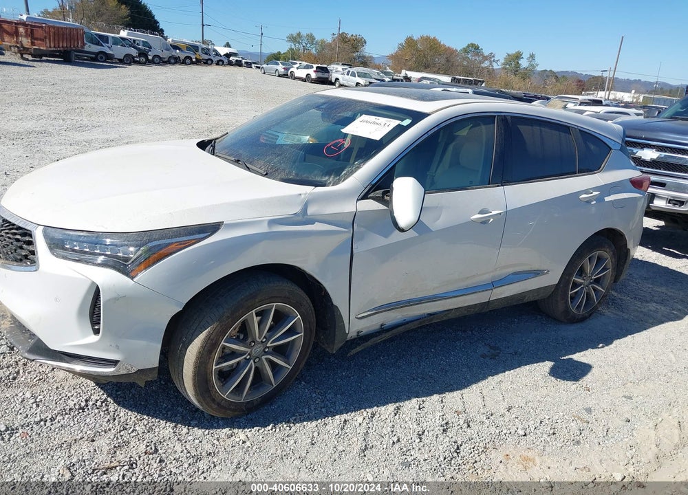 2023 ACURA RDX TECHNOLOGY PACKAGE VIN: 5J8TC2H50PL002308