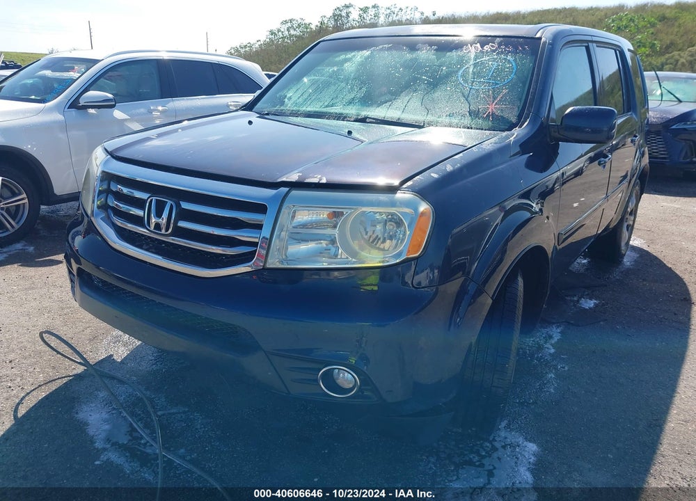 2012 HONDA PILOT EX-L VIN: 5FNYF3H58CB027486