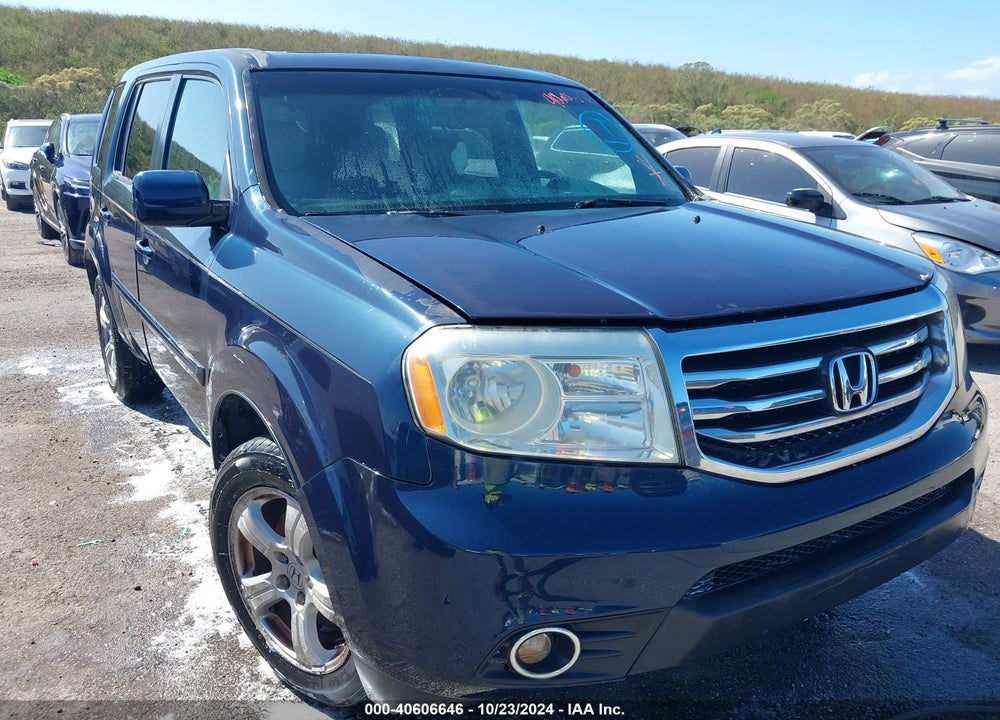 2012 HONDA PILOT EX-L VIN: 5FNYF3H58CB027486