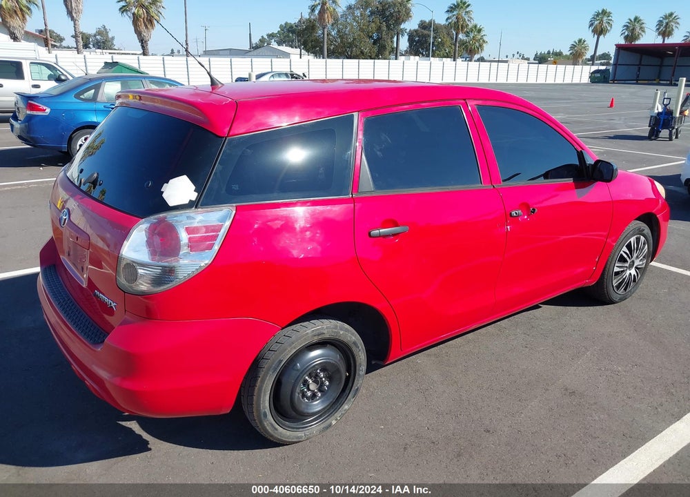 2005 TOYOTA MATRIX VIN: 2T1KR32E55C473785