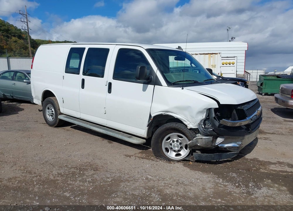 2020 CHEVROLET EXPRESS CARGO RWD 2500 REGULAR WHEELBASE WT VIN: 1GCWGAFG1L1215689