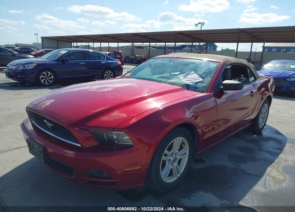 2014 FORD MUSTANG V6 VIN: 1ZVBP8EM4E5250539