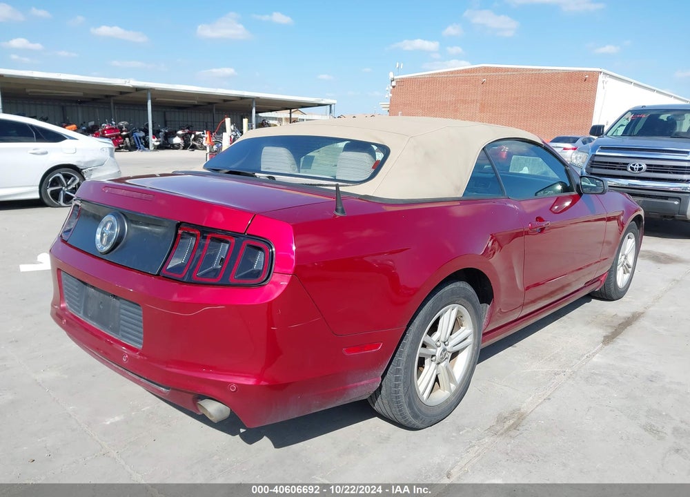 2014 FORD MUSTANG V6 VIN: 1ZVBP8EM4E5250539